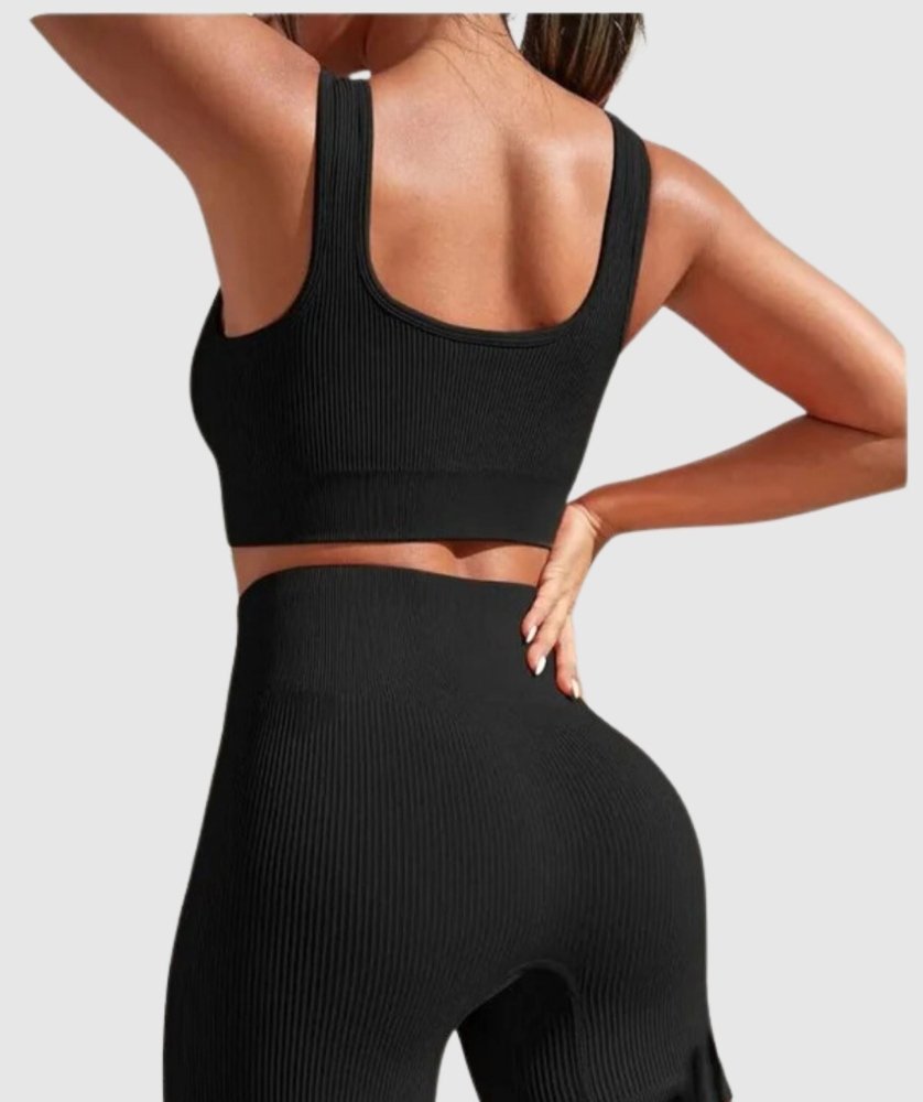 NEW ARRIVAL PGW Seamless ribbed yoga set - PERFORMANCE GYM WEAR