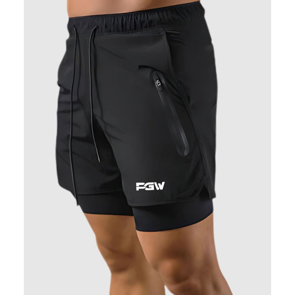 PGW 2 in 1 Shorts - PERFORMANCE GYM WEAR