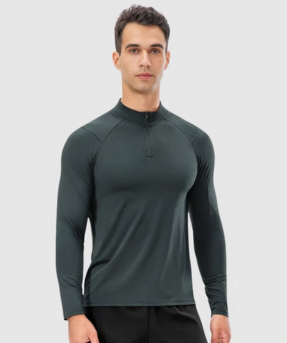 PGW Active Zip shirt - PERFORMANCE GYM WEAR