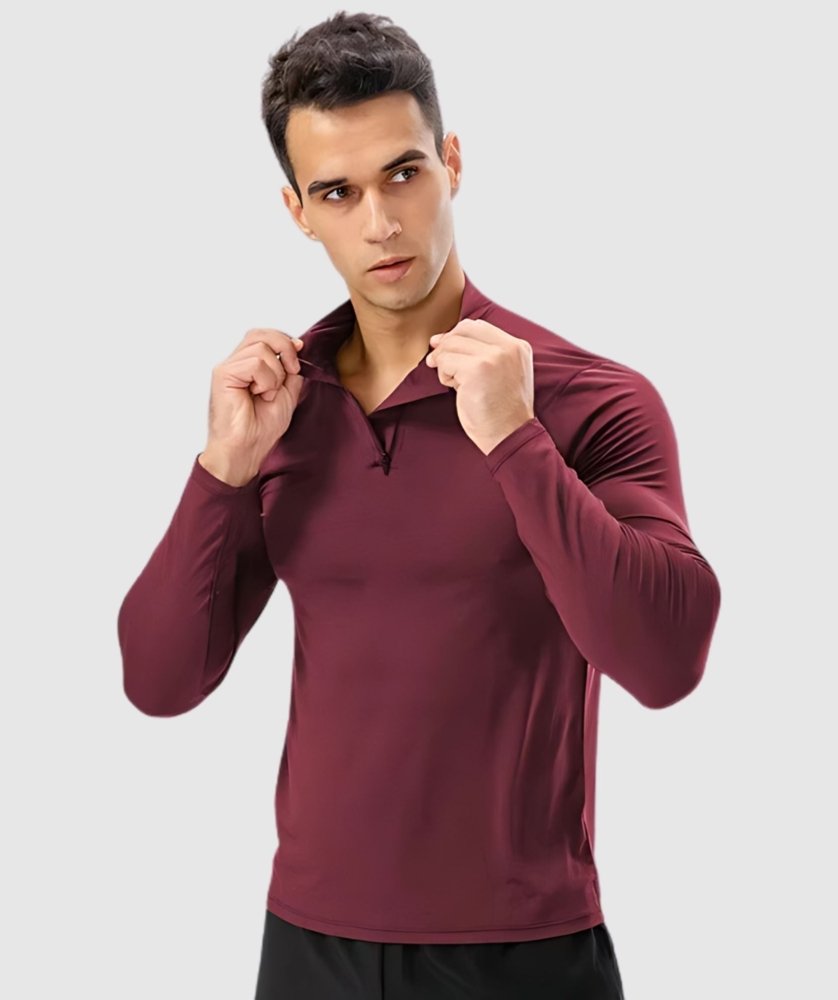 PGW Active Zip shirt - PERFORMANCE GYM WEAR