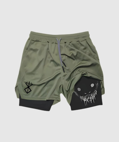 PGW Anime Berserk Gym shorts - PERFORMANCE GYM WEAR