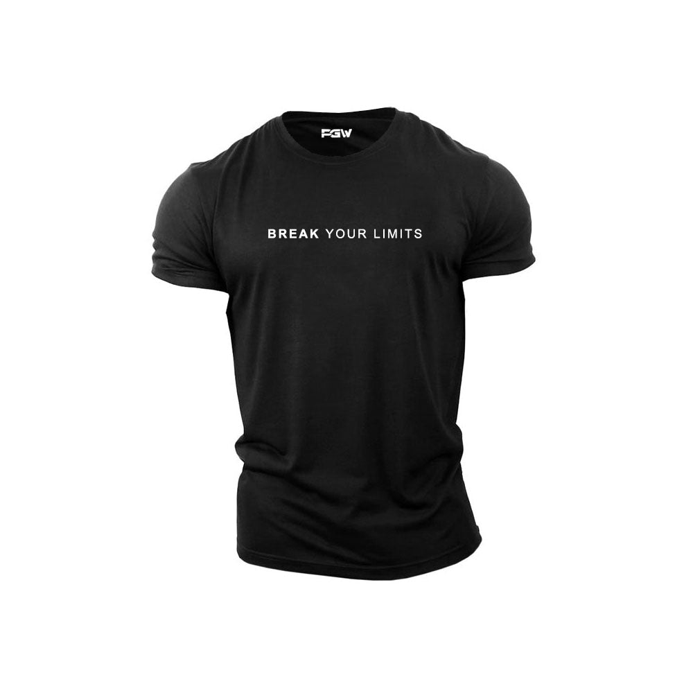 PGW BREAK YOUR LIMITS T-Shirt - PERFORMANCE GYM WEAR