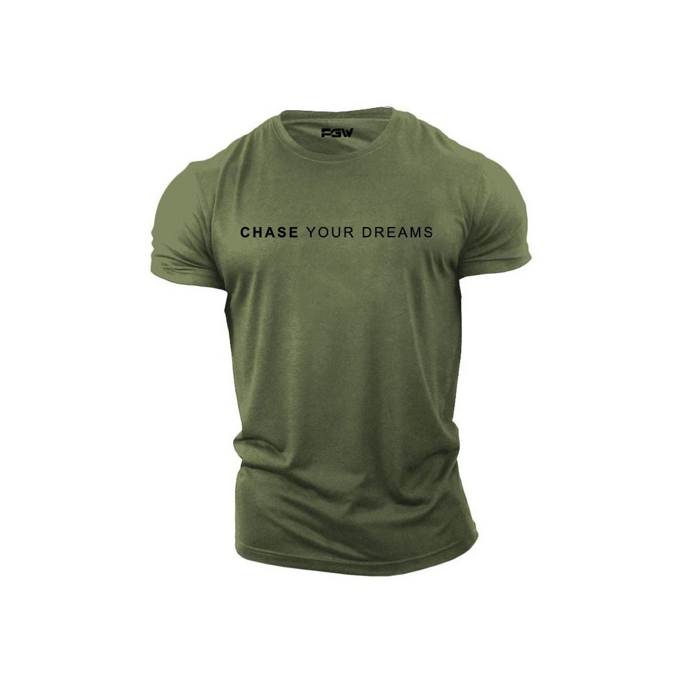 PGW CHASE YOUR DREAMS T-Shirt - PERFORMANCE GYM WEAR