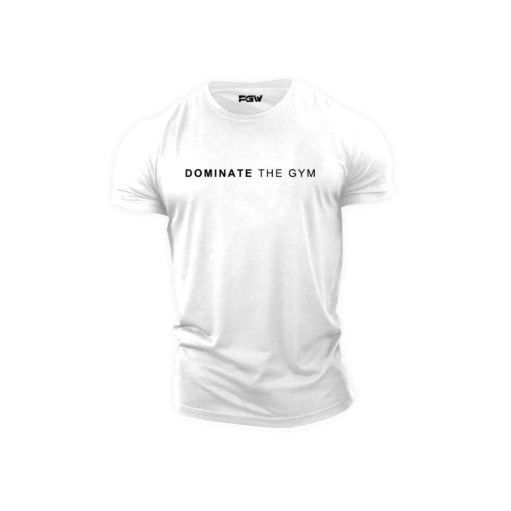 PGW DOMINATE THE GYM T-Shirt - PERFORMANCE GYM WEAR