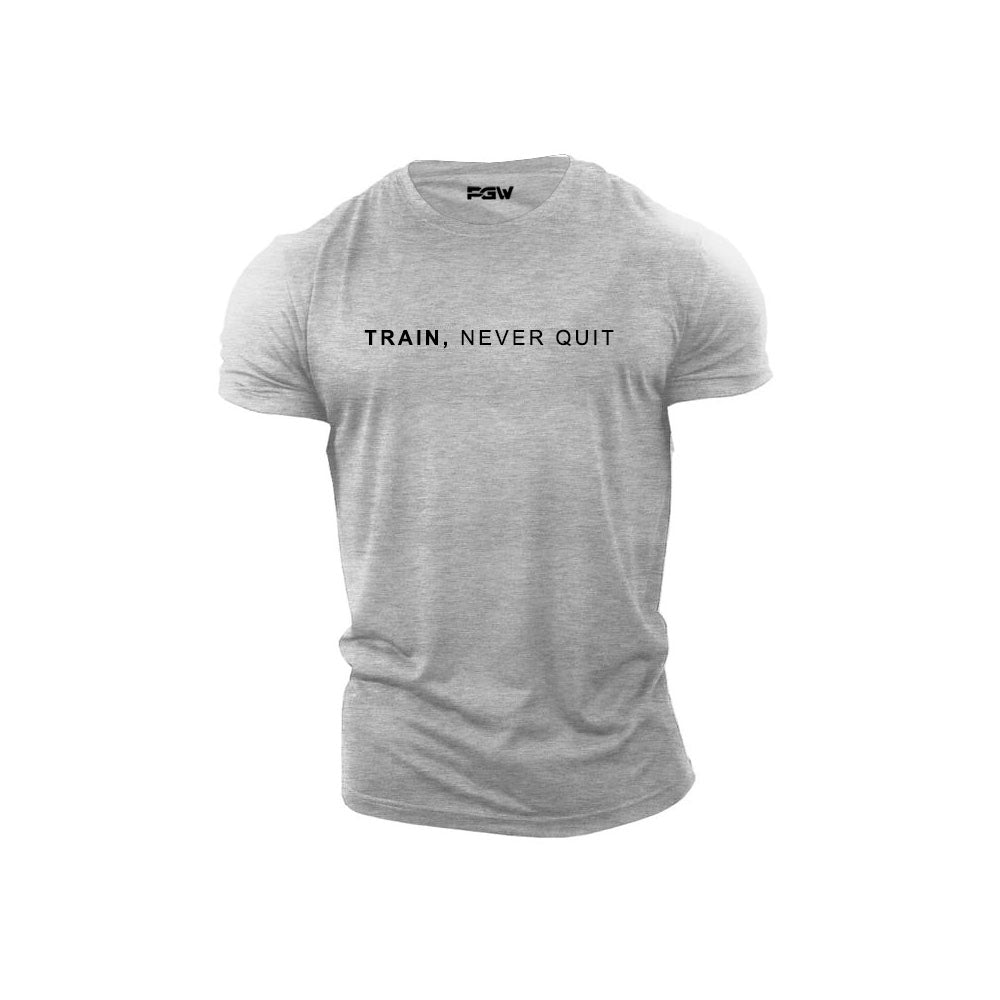 PGW Train, Never Quit T-shirt - PERFORMANCE GYM WEAR