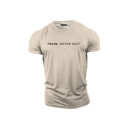 PGW Train, Never Quit T-shirt - PERFORMANCE GYM WEAR