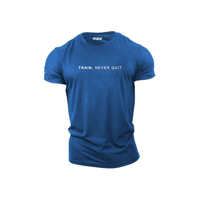 PGW Train, Never Quit T-shirt - PERFORMANCE GYM WEAR