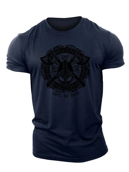 PGW Viking Odin Axes T - shirt - PERFORMANCE GYM WEAR