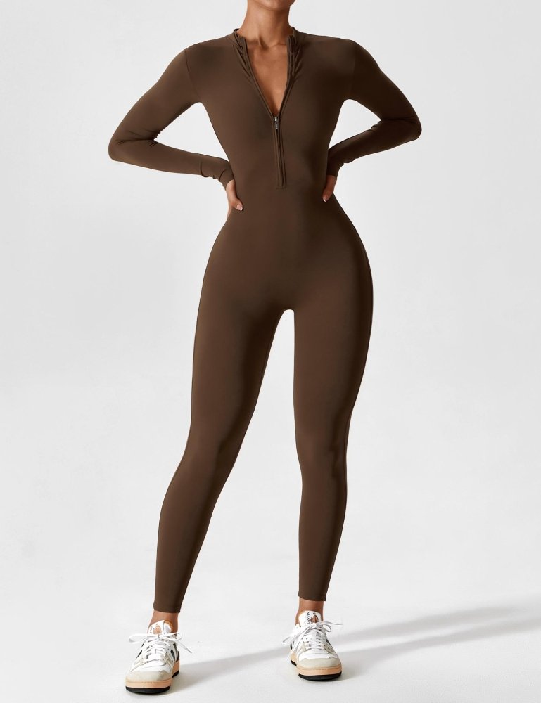 PGW Jumpsuit with zipper - PERFORMANCE GYM WEAR